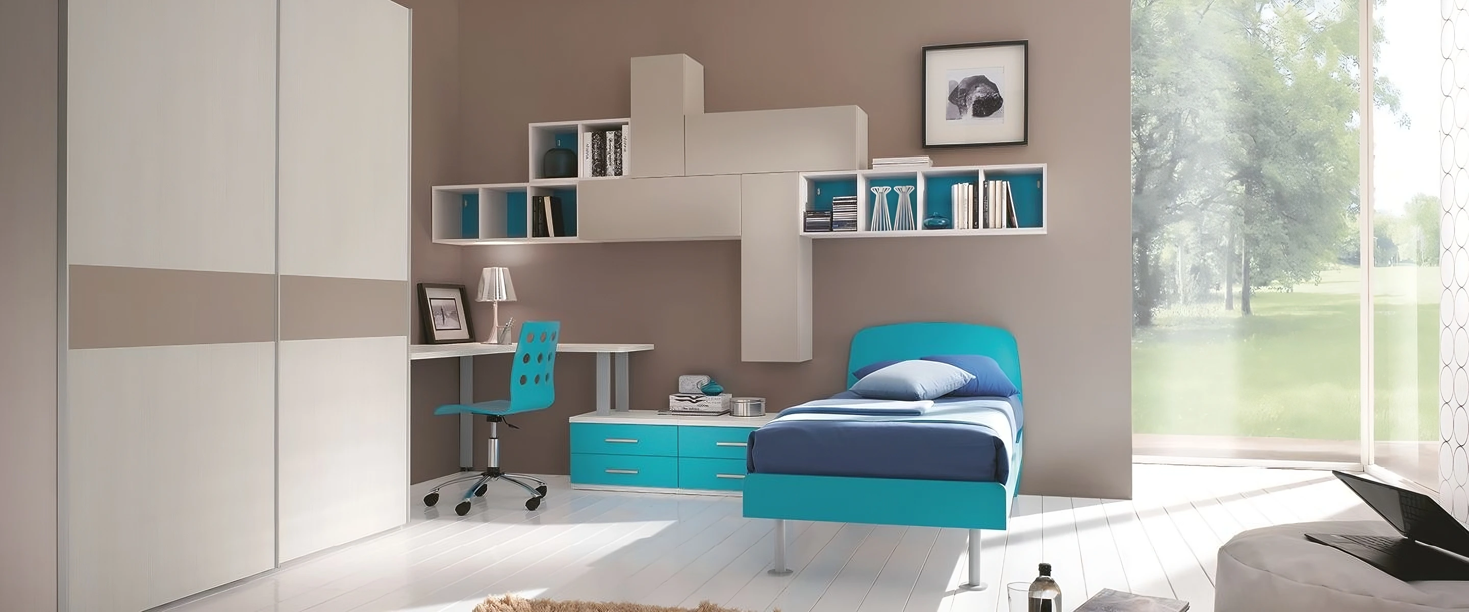 Camera1 - Zona notte su misura, armadi e cabine armadio personalizzate | Quattroper