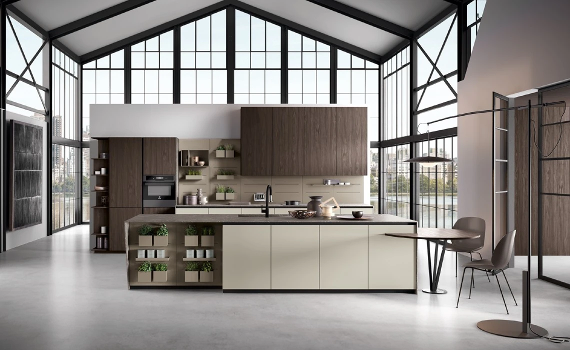 Cucina10 - Cucina di design su misura, progettazione interni di lusso | Quattroper