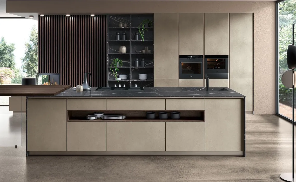 Living7 2 11zon - Arredamento zona giorno, librerie e pareti attrezzate artigianali | Quattroper